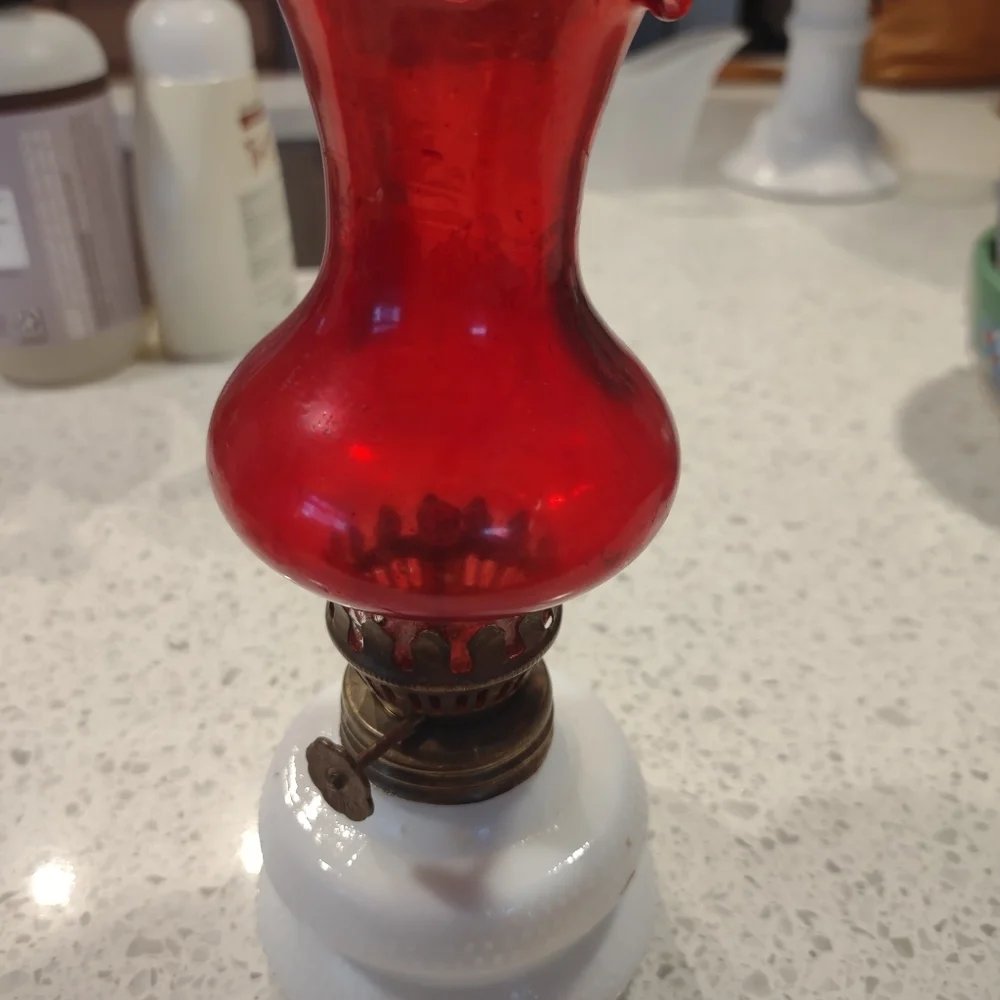 Mini Glass Oil Lamp